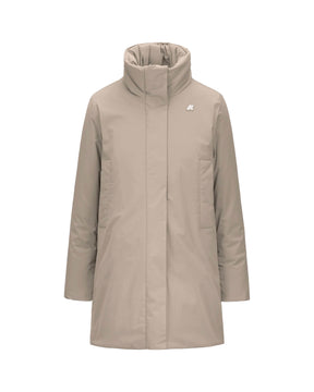 Woman's Jackets K-Way Marla St Warm Beige