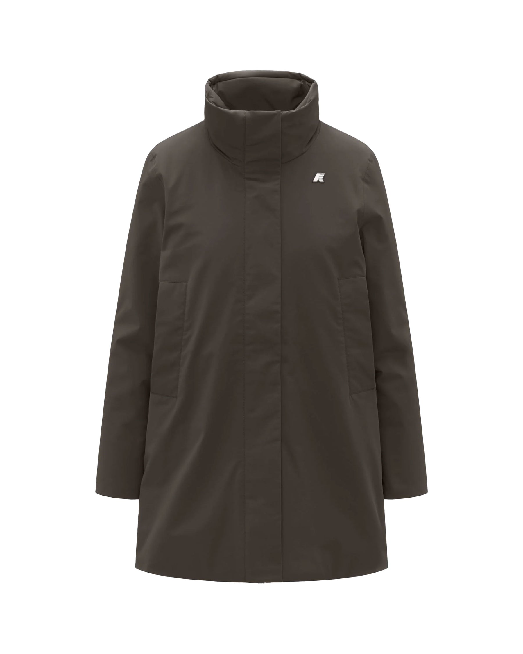 Woman's Jackets K-Way Marla St Warm Black Olive