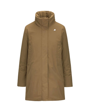 Giacca Donna K-Way Marla St Warm Corda Marrone