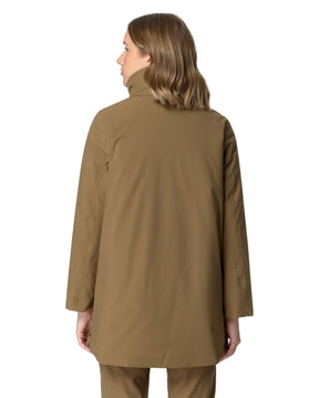 Giacca Donna K-Way Marla St Warm Corda Marrone