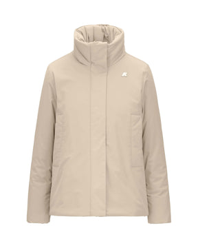 Giacca Donna K-Way Marlette St Warm Beige