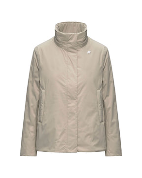 Giacca Donna K-Way Marlette Twill Soft Beaver Beige