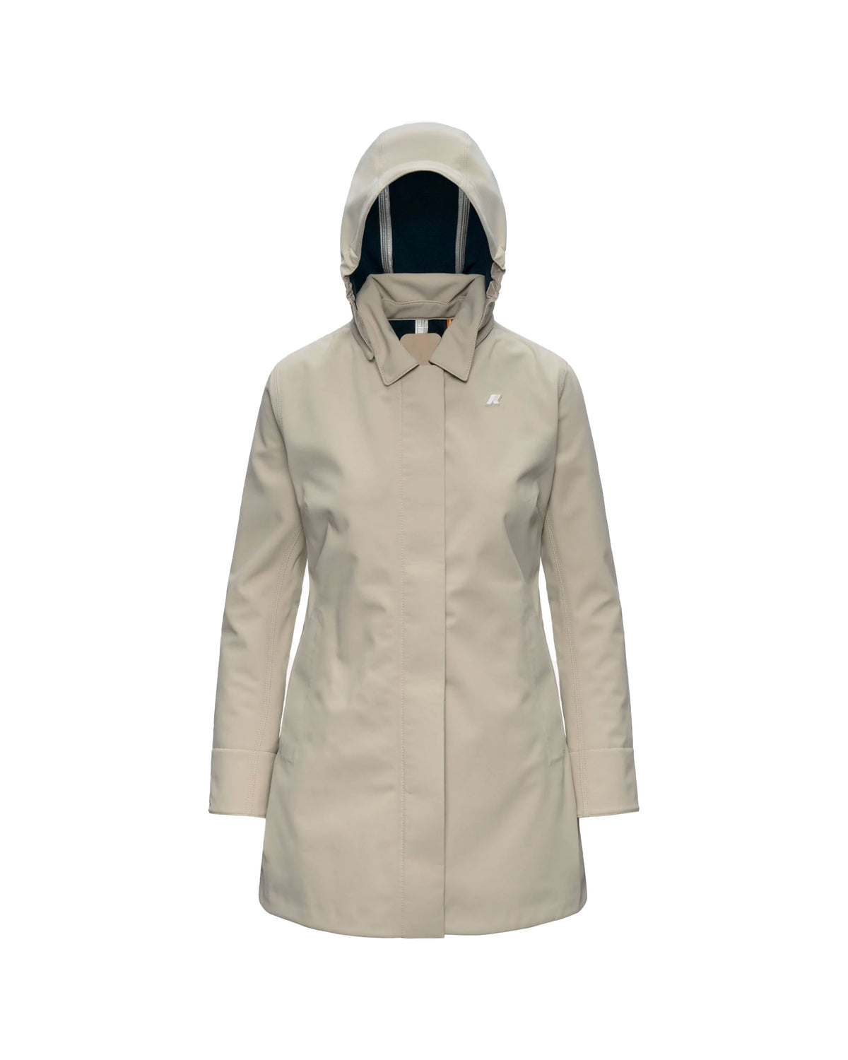 Giacca Donna K-Way Mathy Bonded Beige