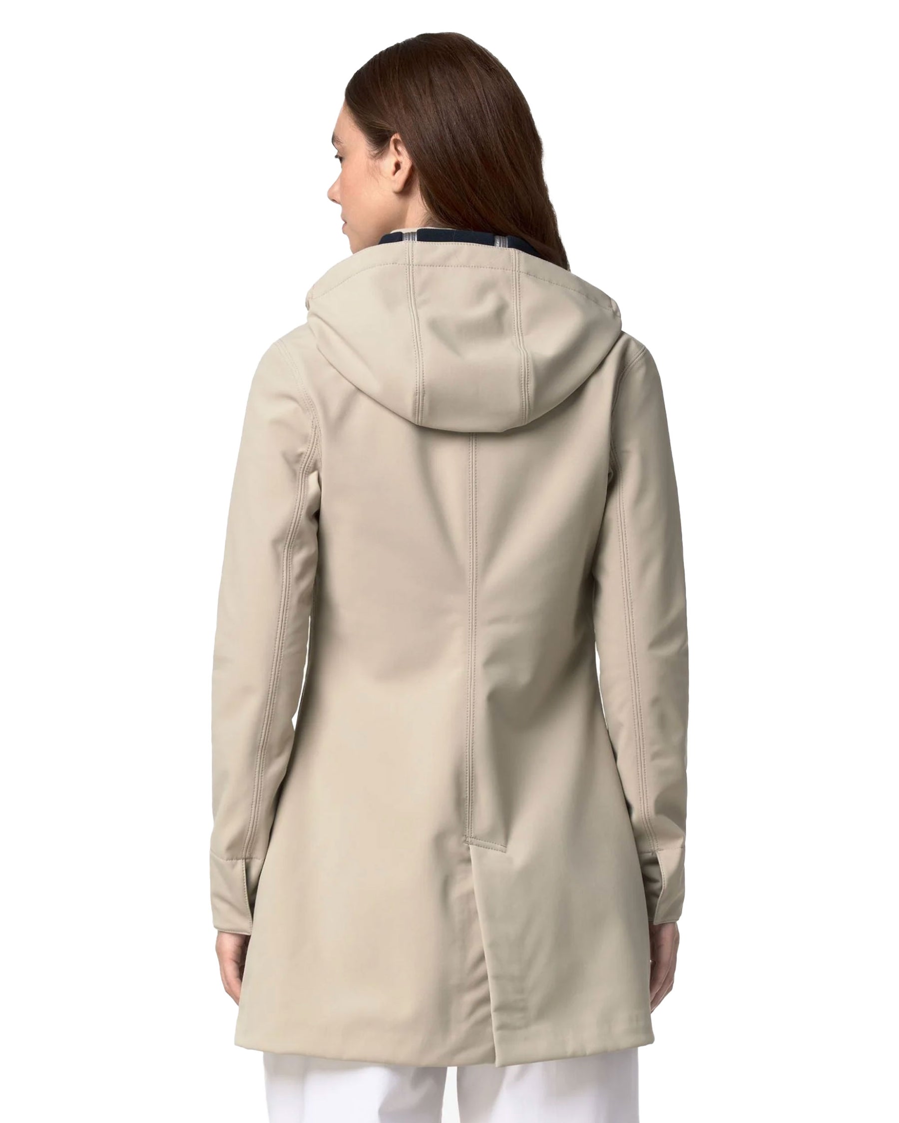 Giacca Donna K-Way Mathy Bonded Beige