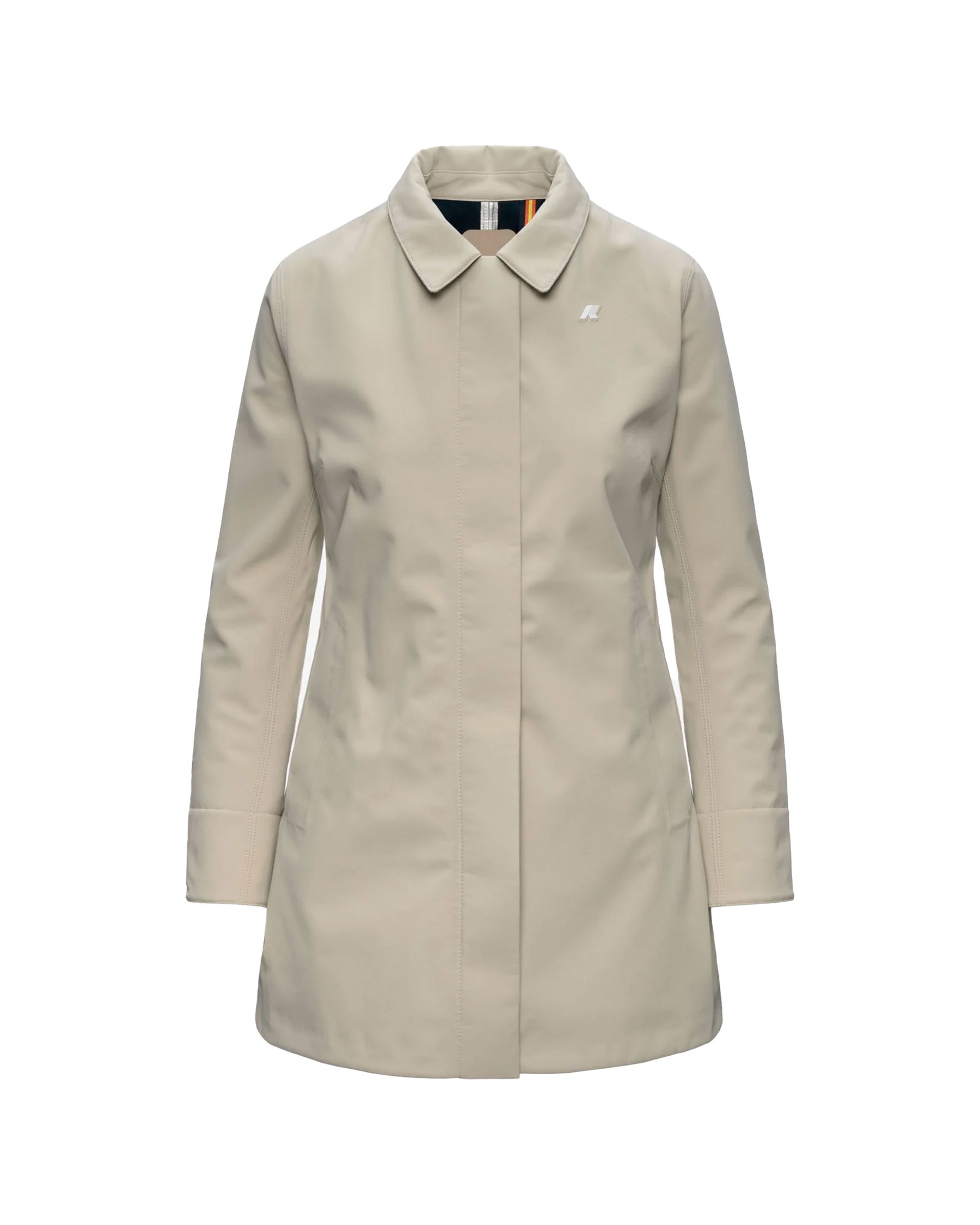Giacca Donna K-Way Mathy Bonded Beige