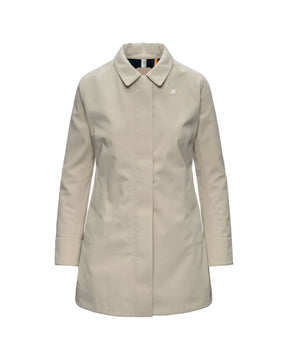 Giacca Donna K-Way Mathy Bonded Beige