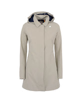 Woman's Jackets K-Way Mathy Bonded Beige
