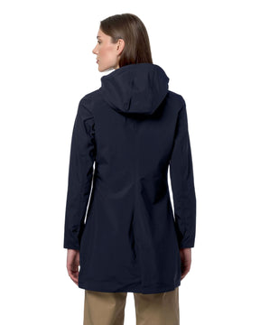 Giacca Donna K-Way Mathy Bonded Jersey Blu