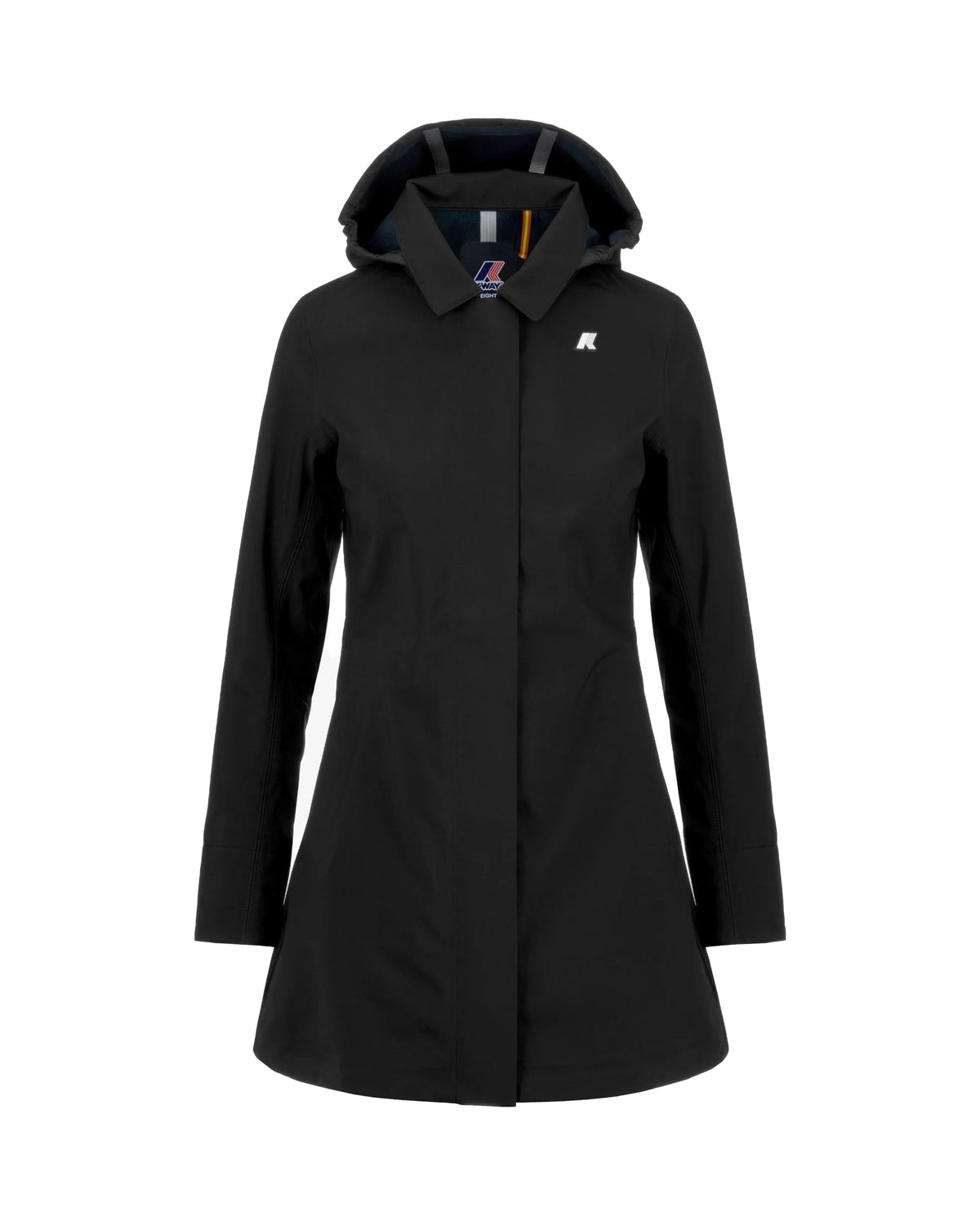 Giacca Donna K-Way Mathy Bonded Nero