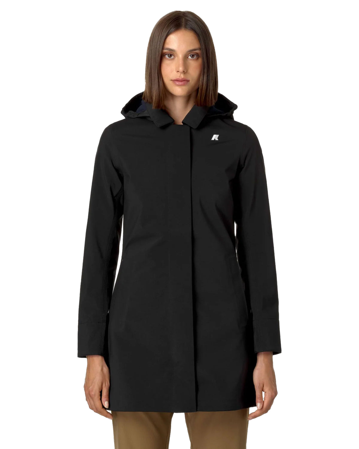 Giacca Donna K-Way Mathy Bonded Nero