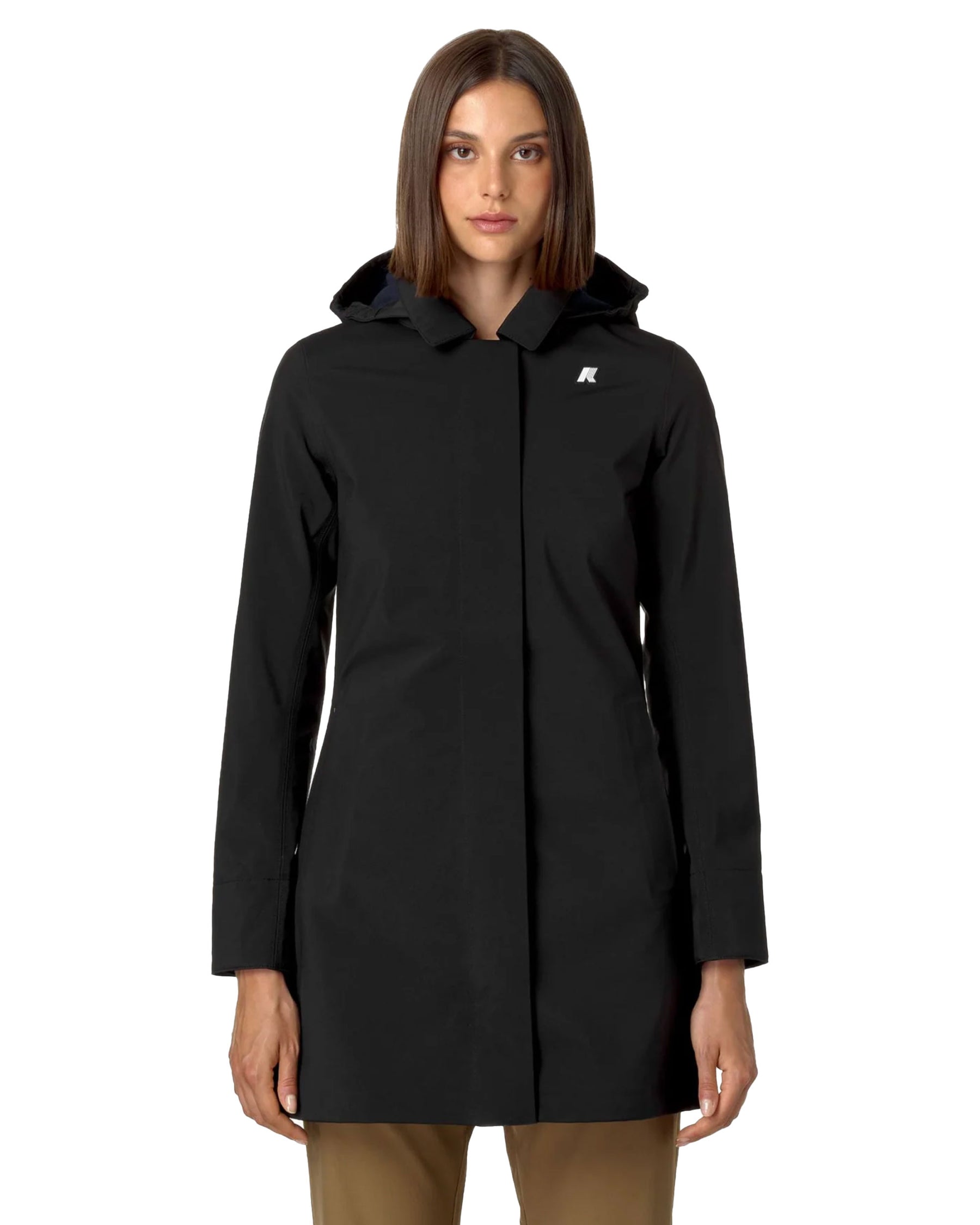 Woman Jakcets K-Way Mathy Bonded Black