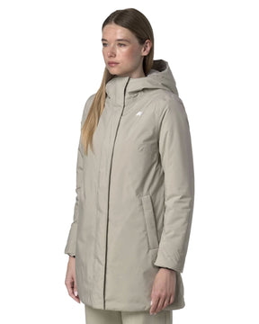 Giacca Donna K-Way Sophie Soft Touch Marmotta Beige