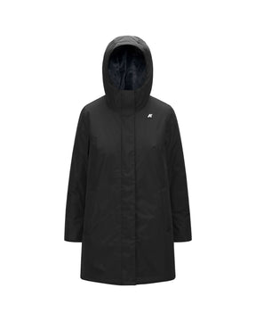 Giacca Donna K-Way Sophie Soft Touch Marmotta Black