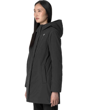 Giacca Donna K-Way Sophie Soft Touch Marmotta Black
