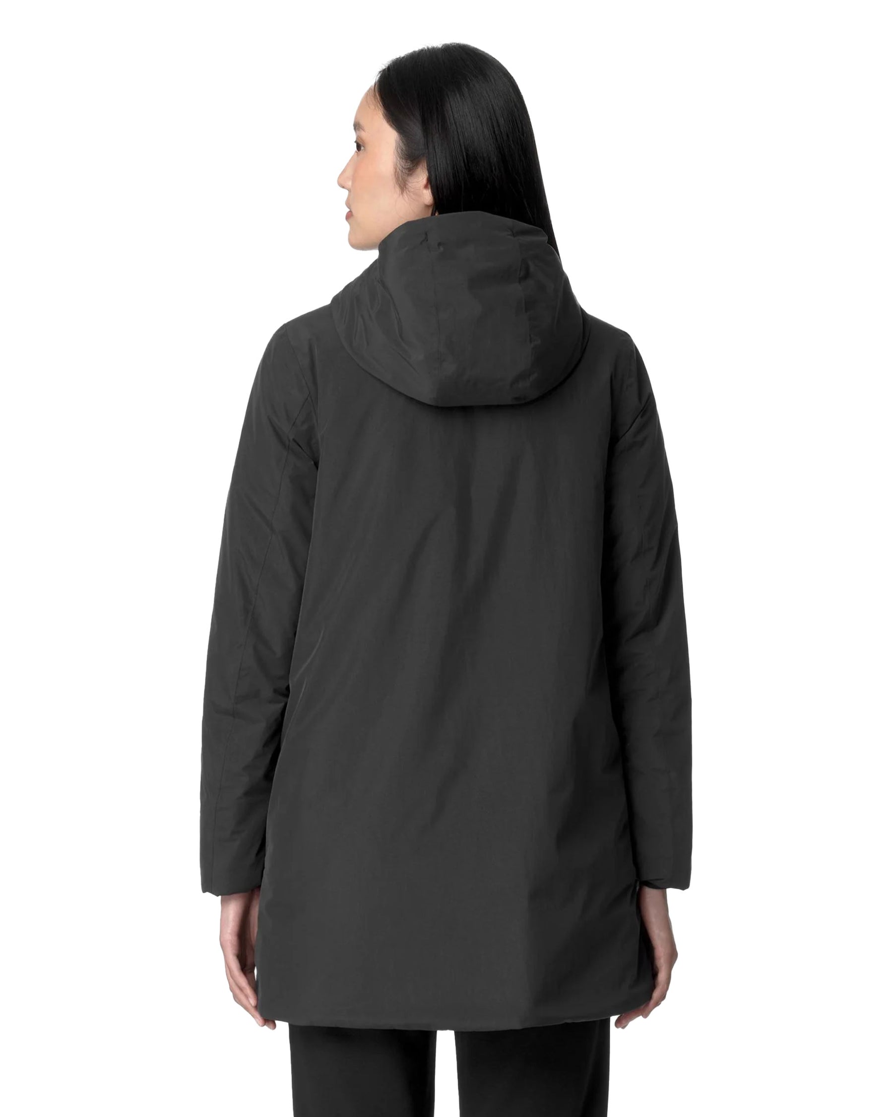 Giacca Donna K-Way Sophie Soft Touch Marmotta Black