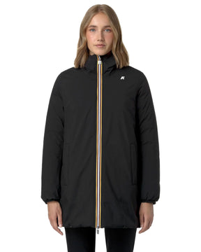 Giacca Donna K-Way Sophie St Thermo Double Nero Beige
