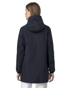 Giacca Donna K-Way Sophie Stretch Poly Jersey Blu