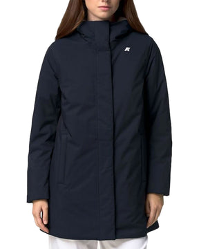 K-Way Sophie Twill Soft Beaver Women's Jacket Blue