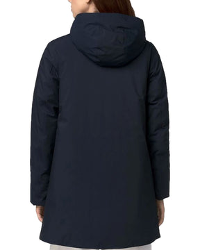 K-Way Sophie Twill Soft Beaver Women's Jacket Blue