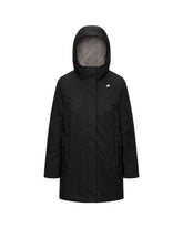 Giacca Donna K-Way Sophie Twill Soft Beaver Nero