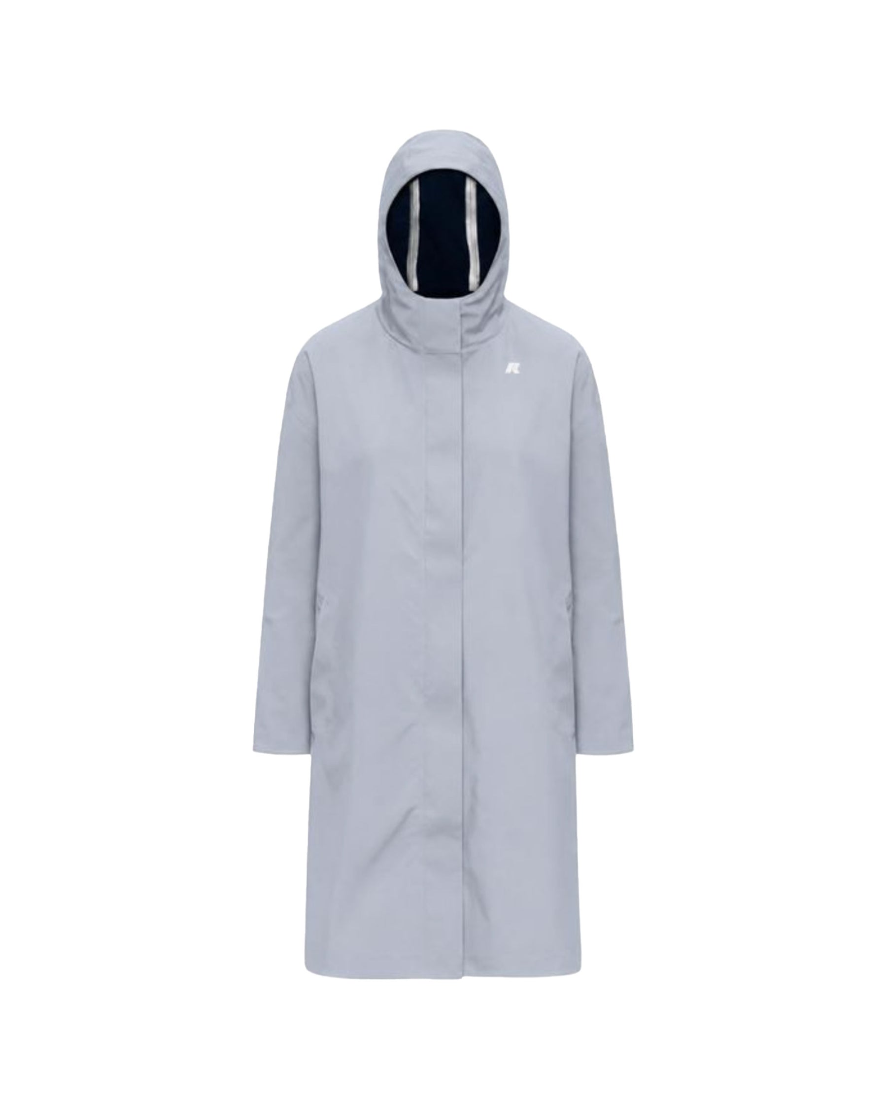 Giacca Donna K-Way Stephale Bonded Grigio Chiaro