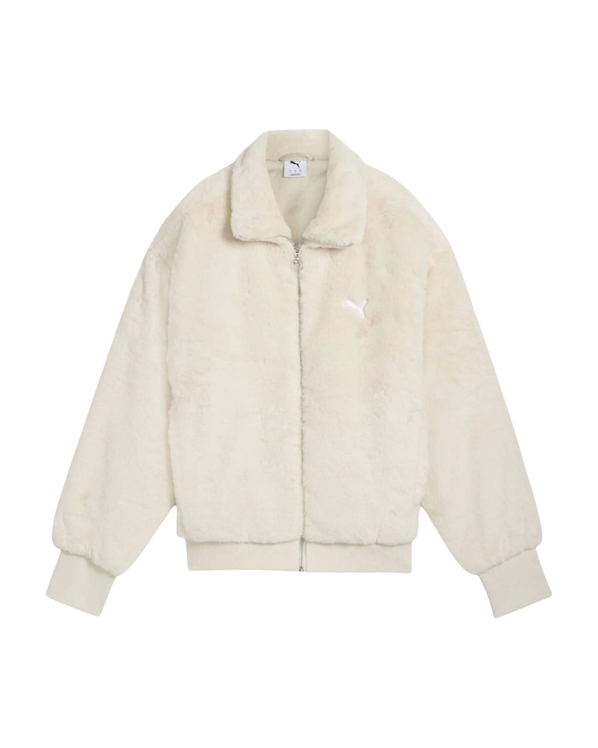 Woman's Puma Wardrobe Ess Soft Fleece Jacket Alpine Snow