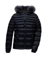 Woman's Jacket Refrigiwear Mead Fur Blue