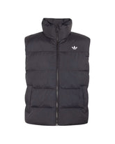 Giacca Gilet Uomo Adidas Stand Collar Regen Vest Nero