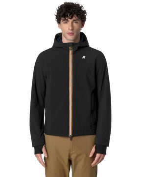 Giacca Uomo K-Way Jacko Bonded Pile Nero