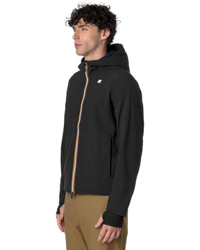 Giacca Uomo K-Way Jacko Bonded Pile Nero