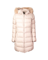 Giacca Lunga Donna Colmar Originals con Pelliccia Sintetica Beige