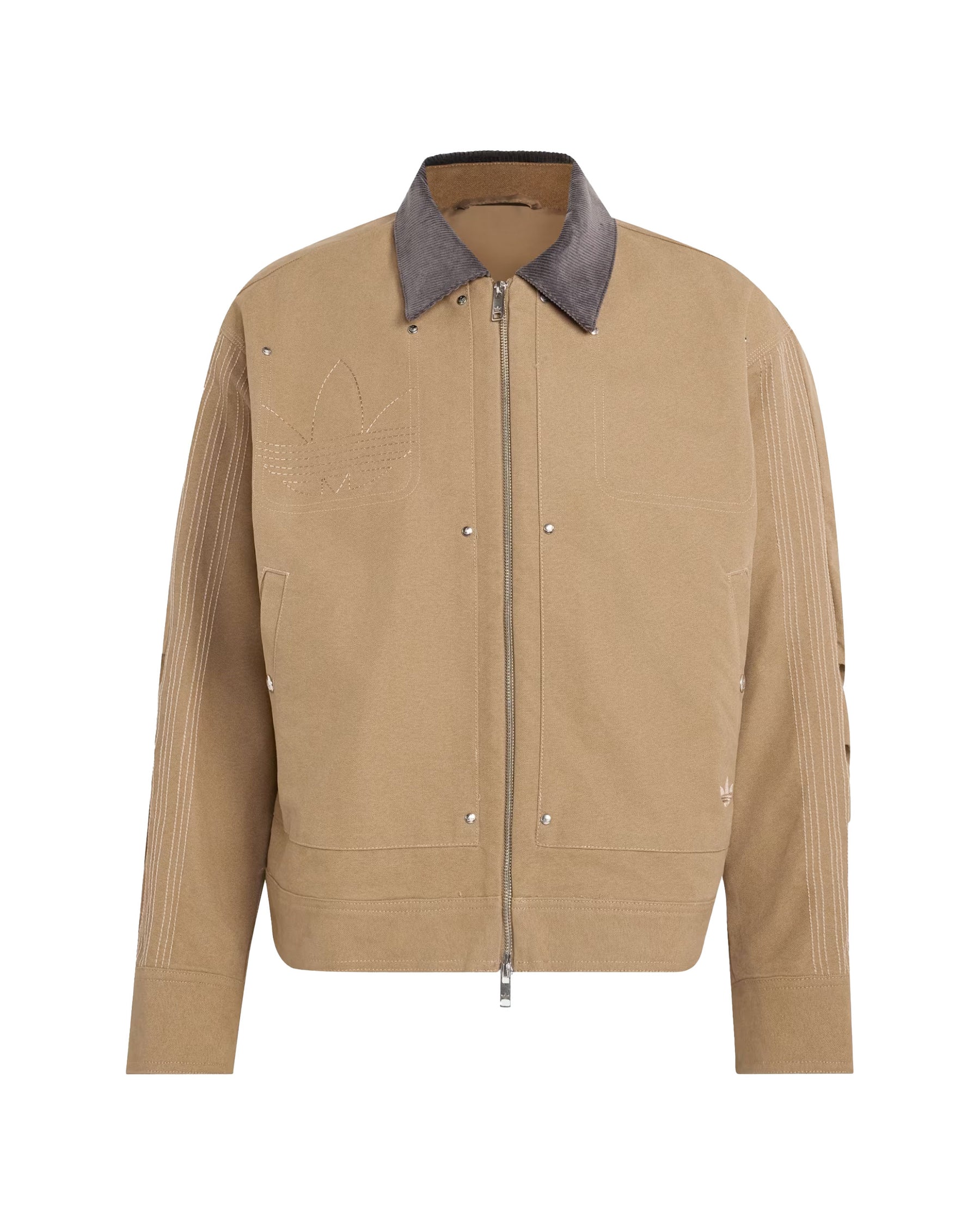 Giacca Uomo Adidas Premium Essentials Bomber Jacket Marrone