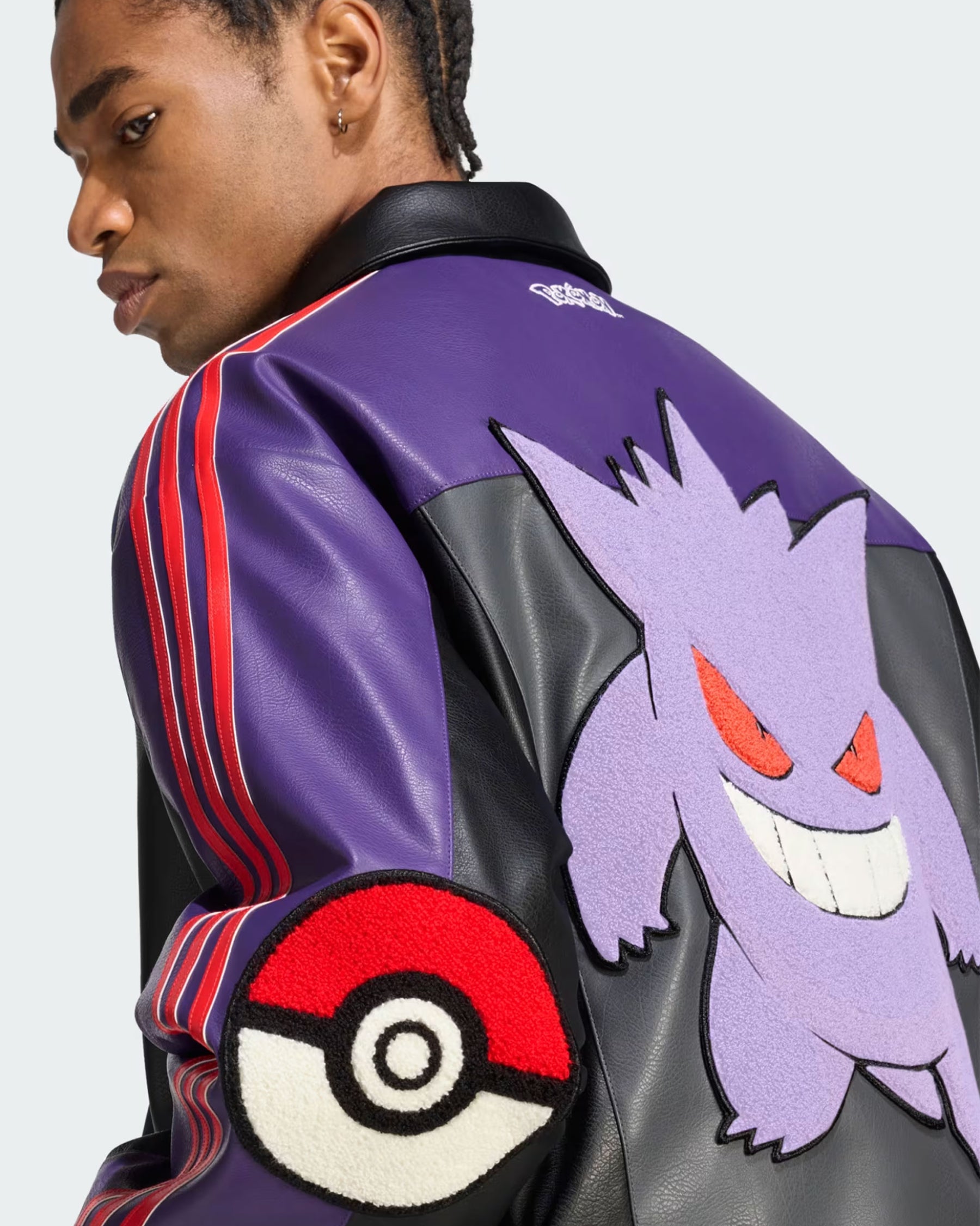 Adidas x Pokemon 8-Ball Jacket Gengar Men's Jacket