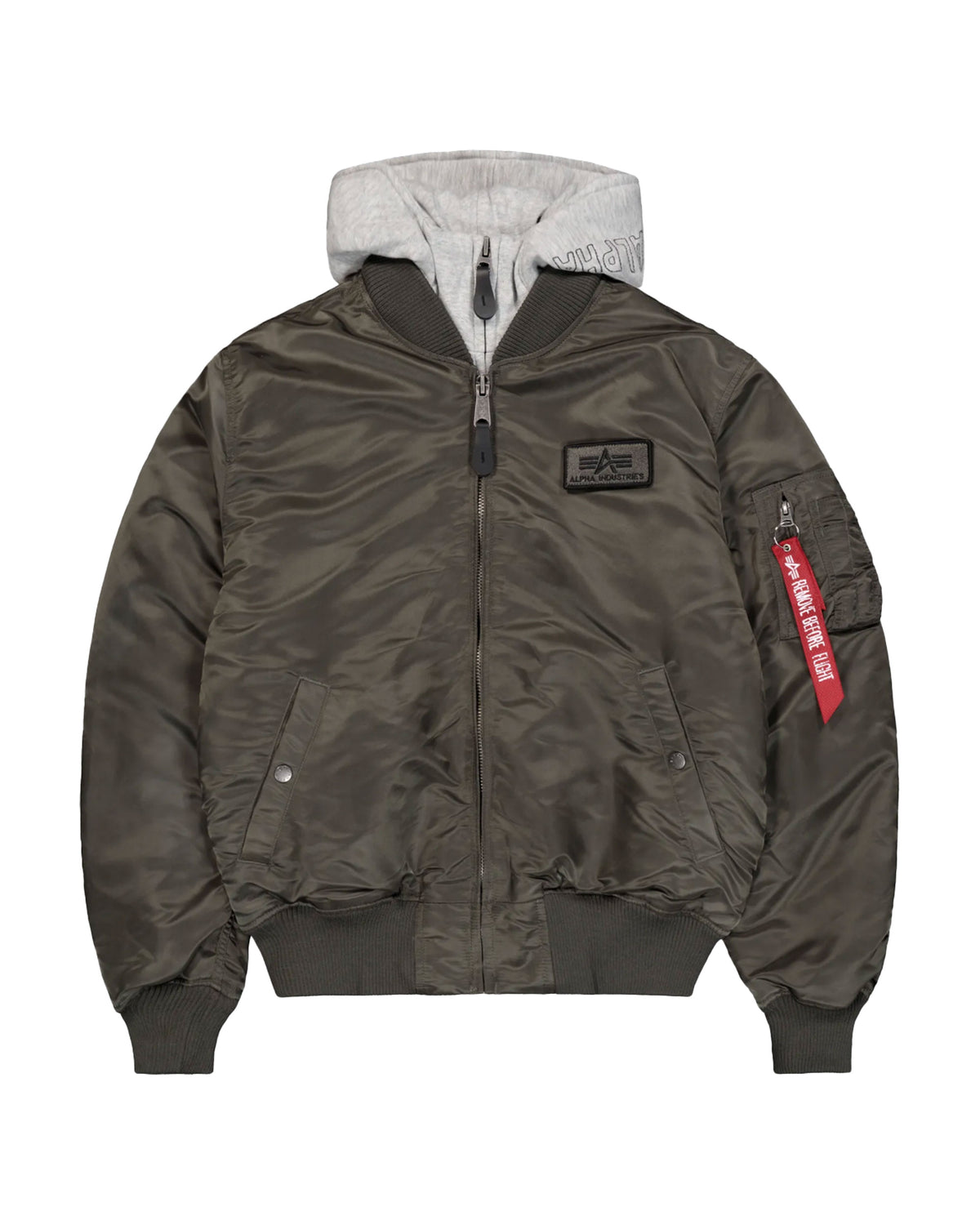 Giacca Uomo Alpha Industries Bomber MA-1 D-TEC Rep-Grey