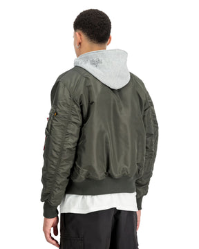 Giacca Uomo Alpha Industries Bomber MA-1 D-TEC Rep-Grey