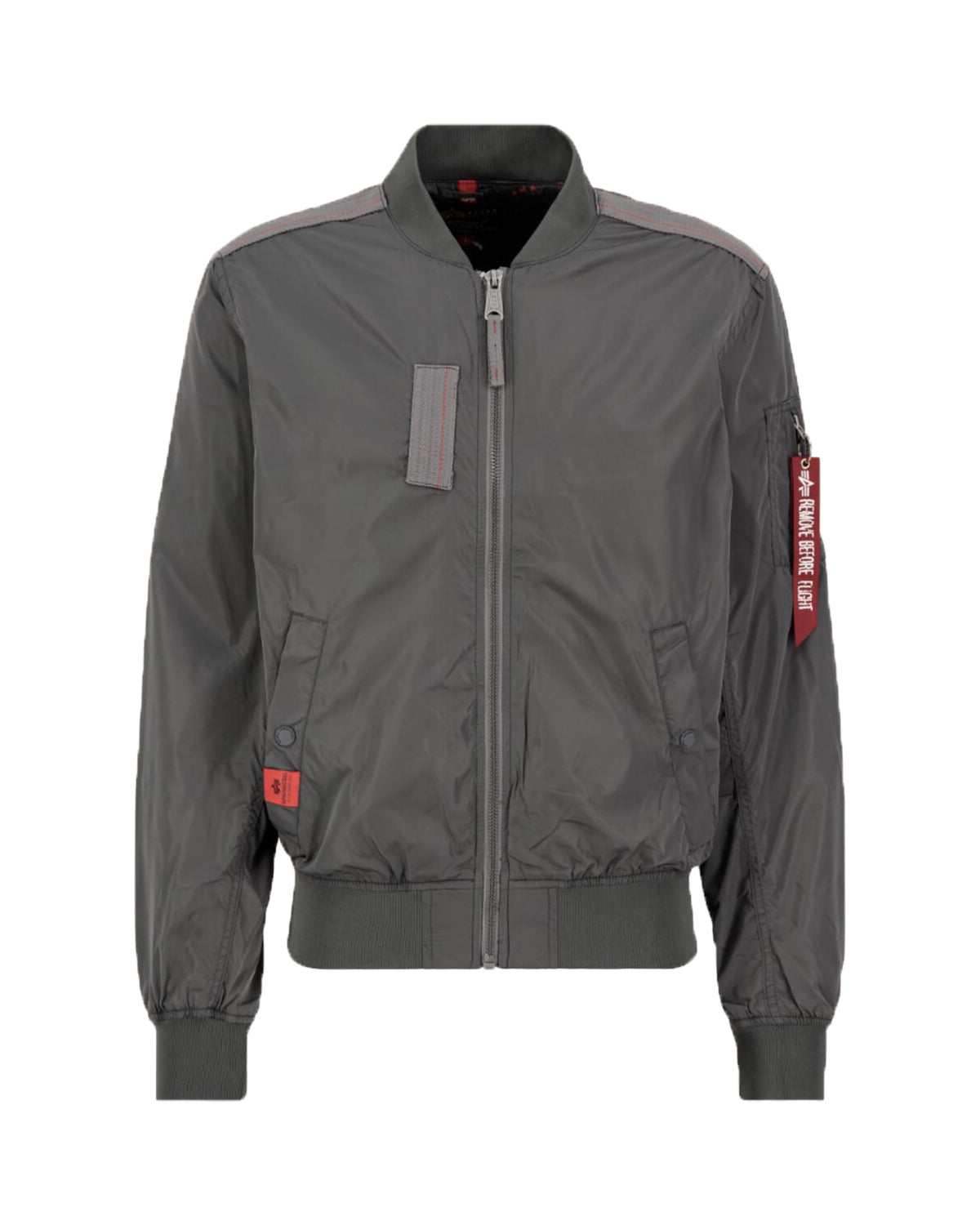 Man Jacket Alpha Industries MA-1 VF Parachute Greyblack