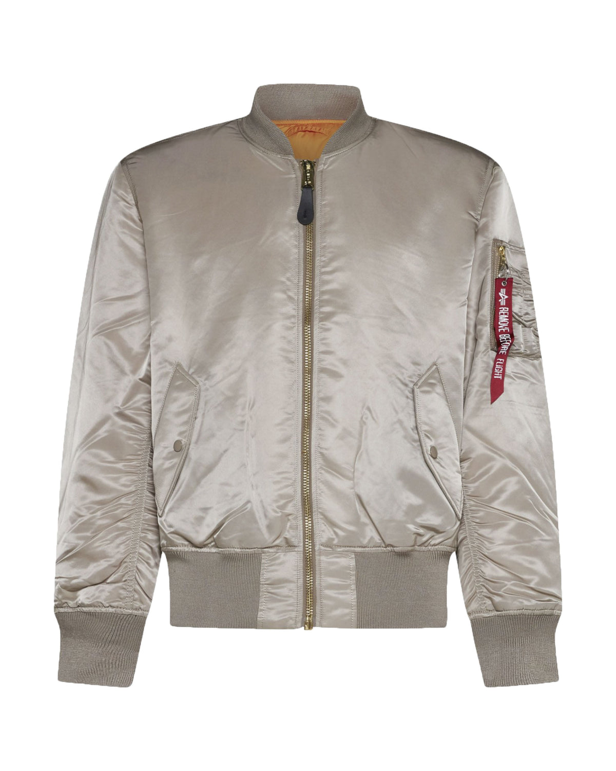 Man Jackets Alpha Industries MA-1 Vintage Sand