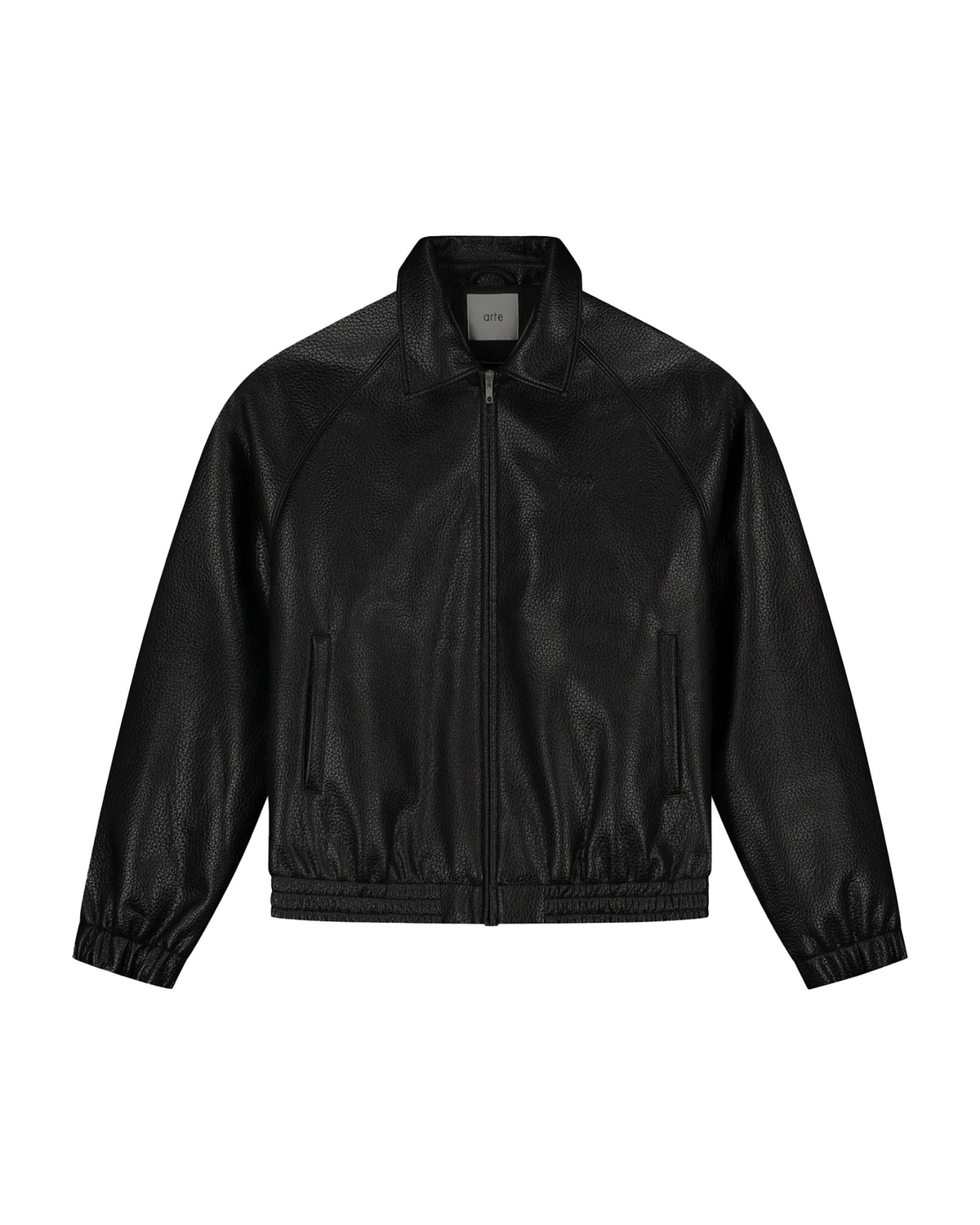 Giacca Uomo Arte Antwerp Basic Leather Jacket Black