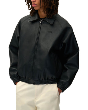 Giacca Uomo Arte Antwerp Basic Leather Jacket Black