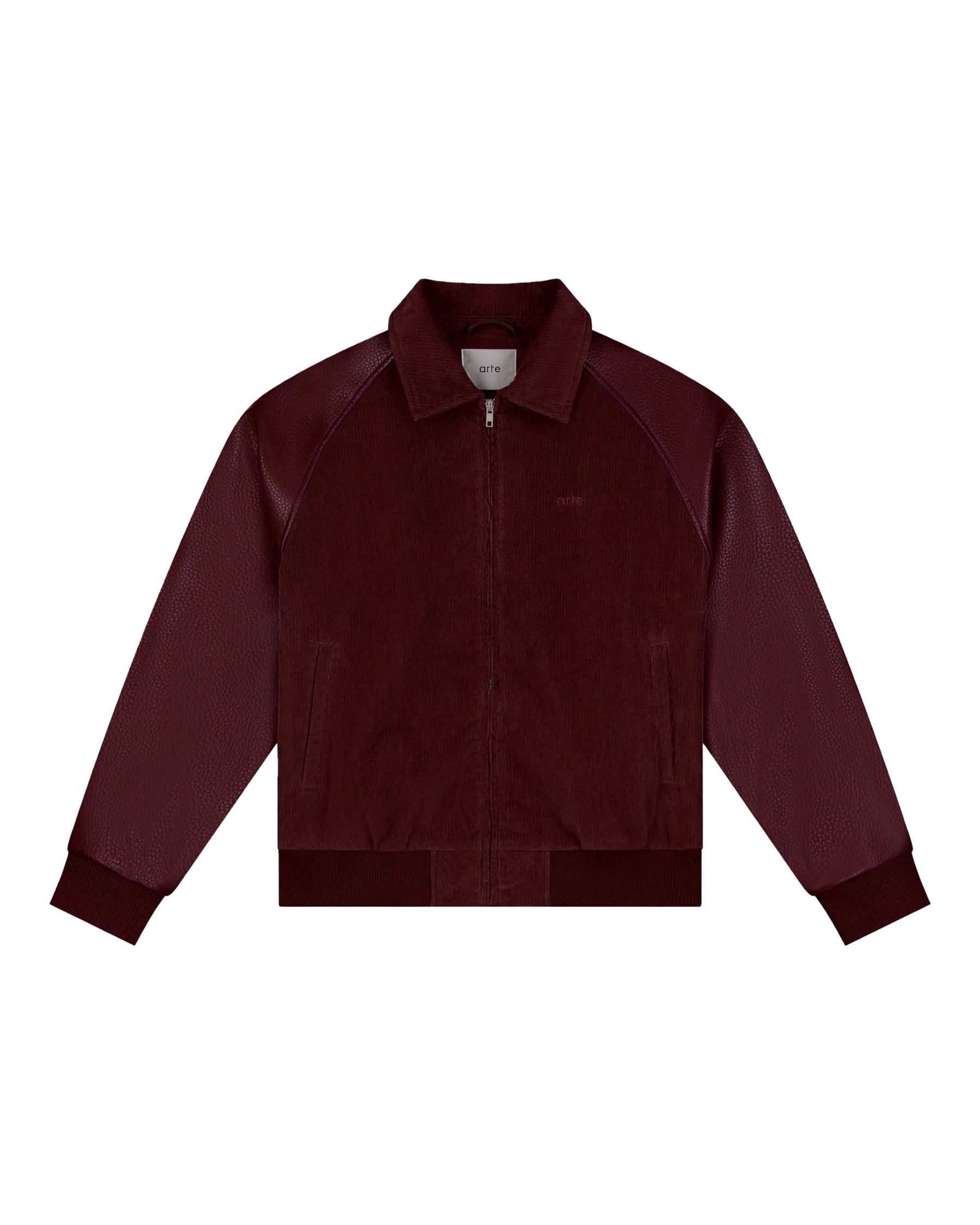 Giacca Uomo Arte Antwerp Varsity Jacket Bordeaux