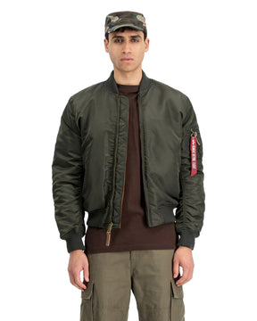Giacca Uomo Bomber Ma-1 Vf 59 Black Olive