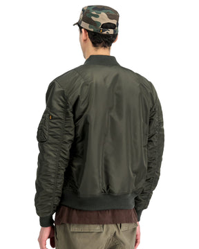Giacca Uomo Bomber Ma-1 Vf 59 Black Olive