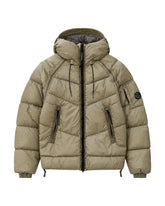 Giacca Uomo CP Company Outerwear Medium Jacket in Down Shield Fallen Rock