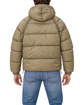 Giacca Uomo CP Company Outerwear Medium Jacket in Down Shield Fallen Rock
