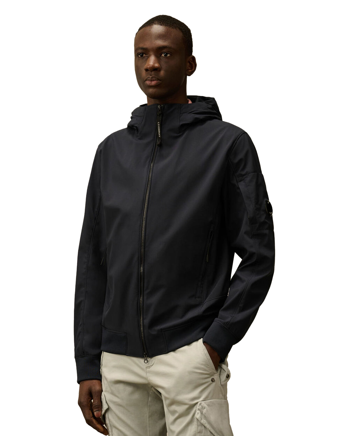 CP Company C.P. Shell-R Hooded Jacket Blue
