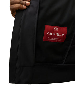 CP Company C.P. Shell-R Hooded Jacket Blue
