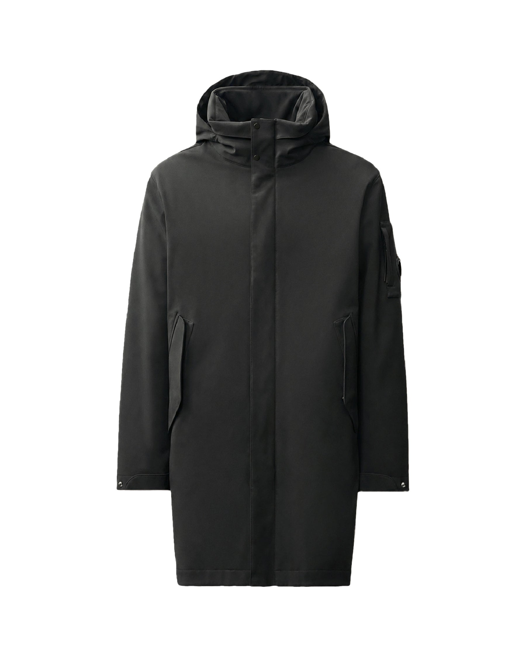 Giacca Uomo CP Company C.P. Shell-R Padded Hooded Parka Black