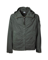 Giacca Uomo CP Company Micro-Reps Hooded Lens Jacket Gunmetal