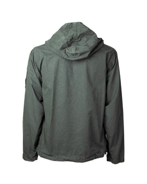 Giacca Uomo CP Company Micro-Reps Hooded Lens Jacket Gunmetal