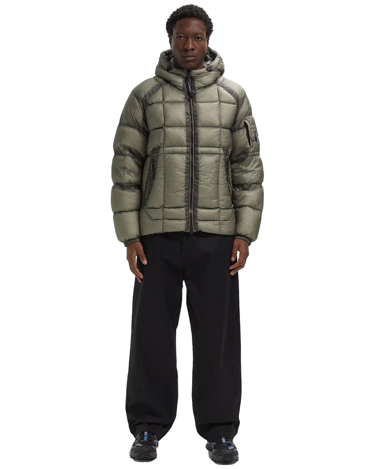 Giacca Uomo CP Company Outerwear Medium Jacket In DD-Shell Fallen Rock